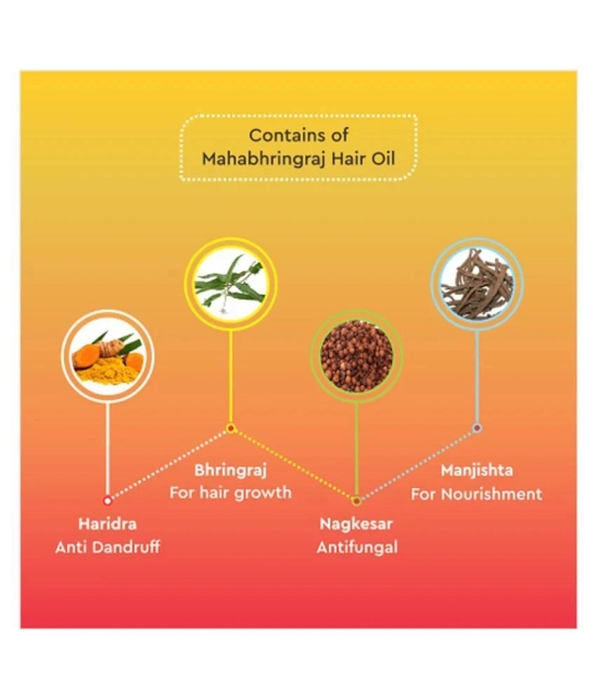 Baidyanath Mahabhringraj oil Hair Oil (50 ml*4) Oil 50 ml