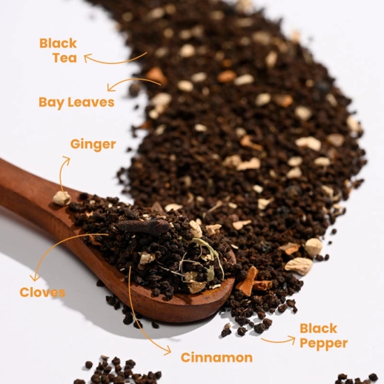 Masala Chai Black Tea-5.2 oz Loose Leaf Tea | 75 cups