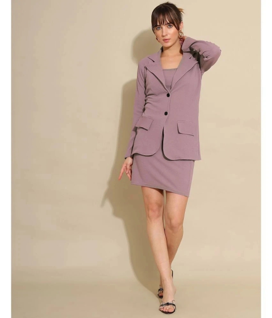 Selvia Mauve Dyed 3 Piece Set - None