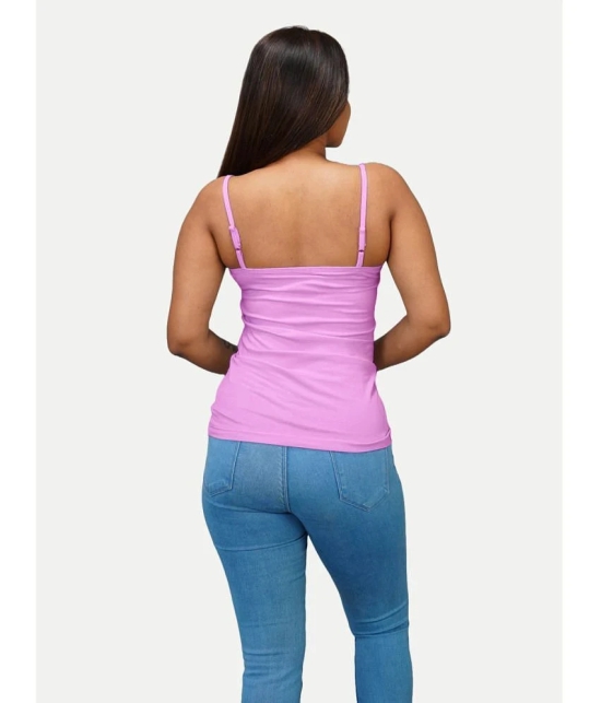 Radprix Cotton Camisoles - Pink Single - None