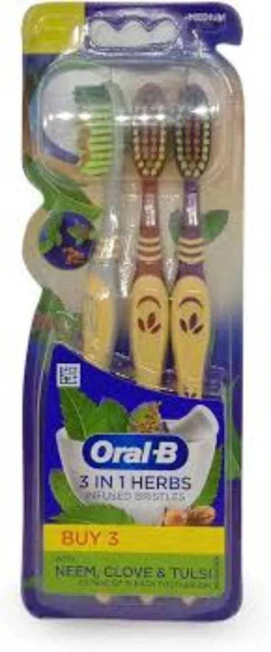 ORAL-B TOOTHBRUSH  BUY 3  - 3 gm