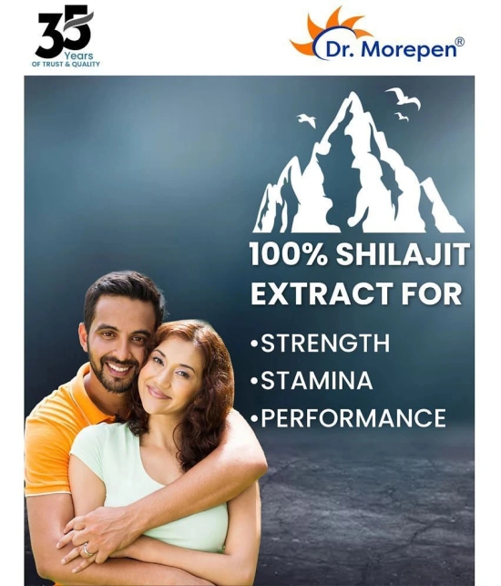 Dr. Morepen Shilajit Capsules - Strength & Stamina Booster