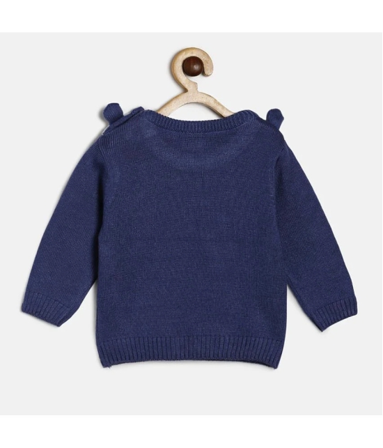 MINI KLUB  Baby Boys Navy Sweater Pack Of 1 - None