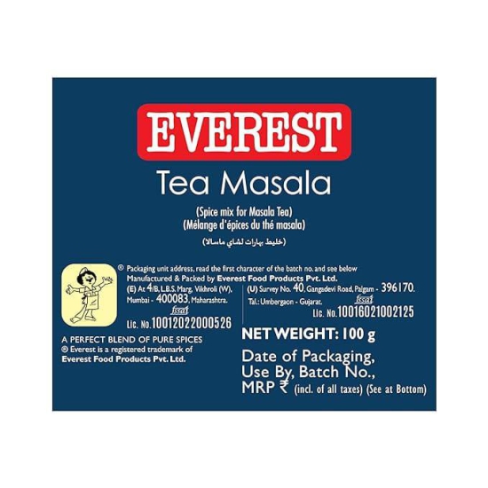 Everest Spices | Tea Masala Powder | 100 Gm Each | Pack of 2| 200 Gm Pack