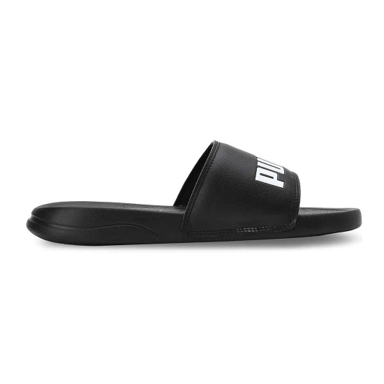 PUMA BLACK UNISEX POPCAT 20 RES SLIDES