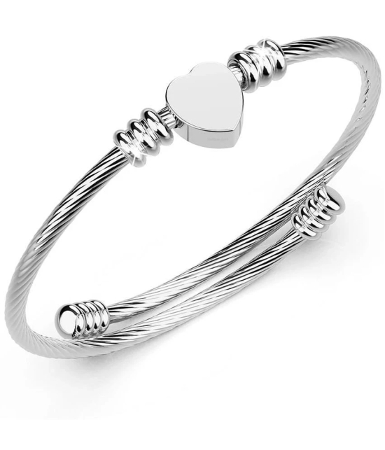 FASHION FRILL Silver Bracelet ( Pack of 1 ) - None