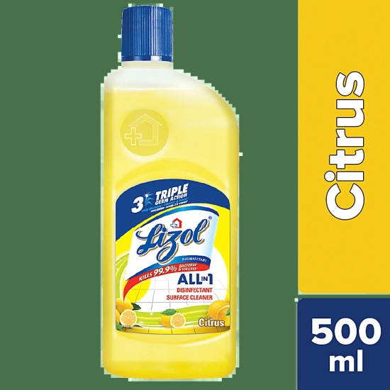 Lizol Dsnft Floor Cleaner Citrus, 500 Ml