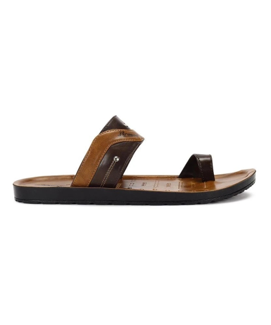 Paragon - Tan Mens Thong Flip Flop - None