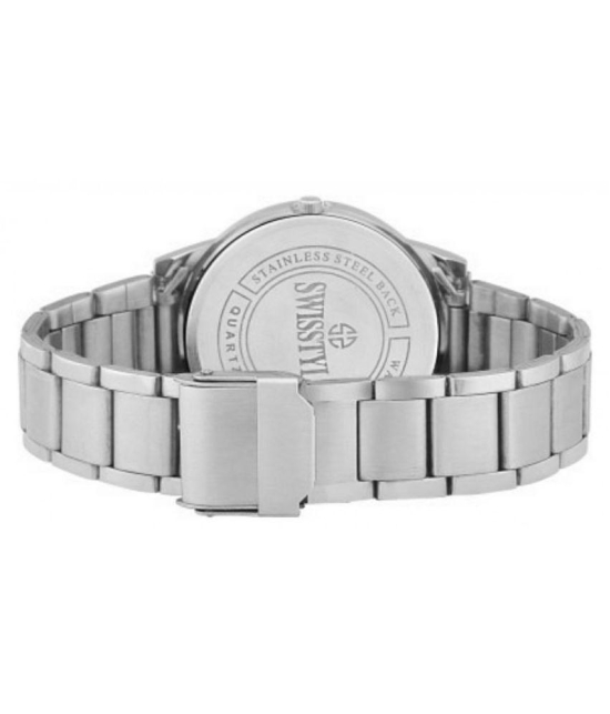 Swisstyle Stainless Steel Round Womens Watch