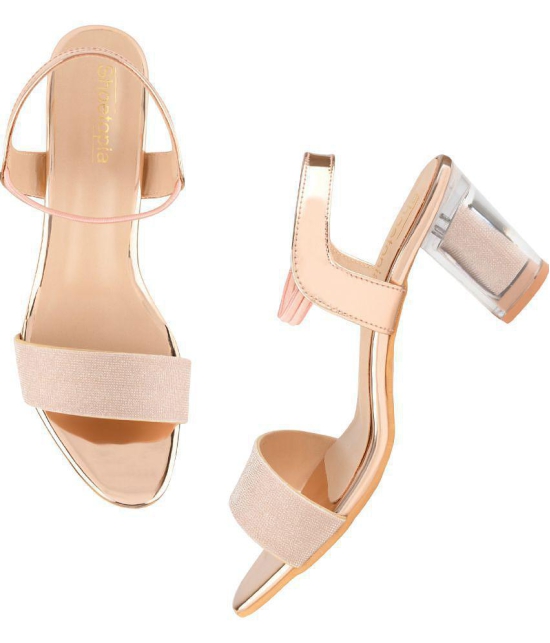 Shoetopia - Brown Women''s Sandal Heels - None