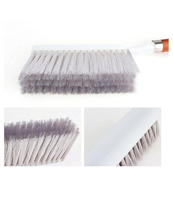 Hard & Long Bristles Cleaning Brush for Car Seat Carpet Mats- Plastic Handle