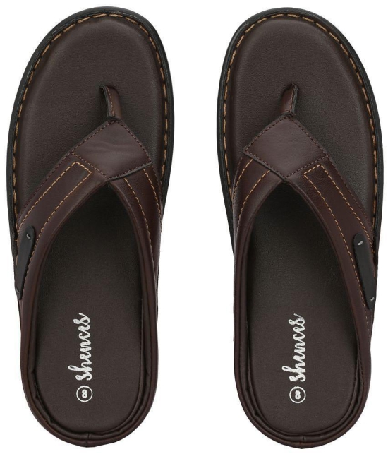 SHENCES - Brown Men''s Sandals - None