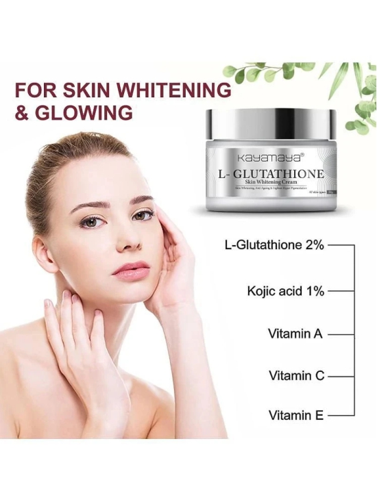 L- Glutathione Face Cream for Skin Whitening, Brightening & Anti Ageing