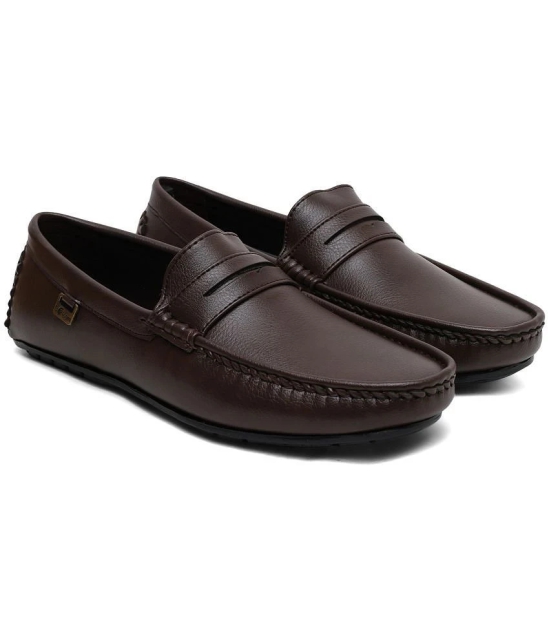 Action Brown Mens Slip on - 7