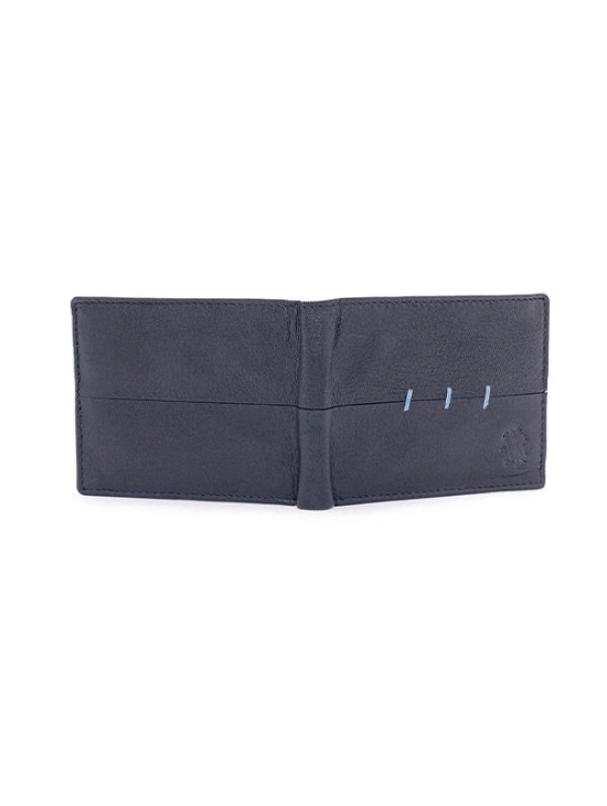 RedTape Navy Leather Two Fold RFID Wallet | Stylish and Secure