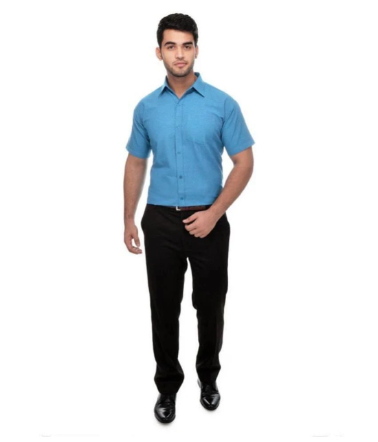 DESHBANDHU DBK - Blue Cotton Regular Fit Mens Casual Shirt (Pack of 1 ) - None