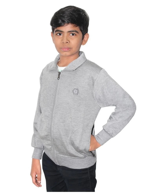 Goodluck Boys full sleeve Collar Sweatshirt - None