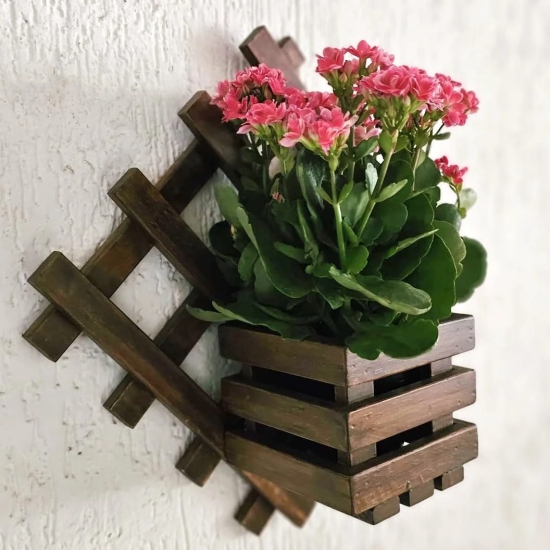 Wall Mounted Planter - Square Single