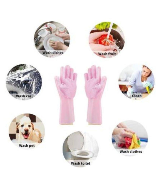 UNIBLESS Rubber Standard Size Cleaning Glove 2 gloves