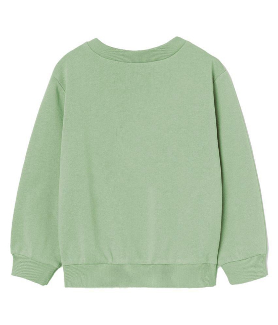 Naughty Ninos Girls Green Printed Sweatshirts - None