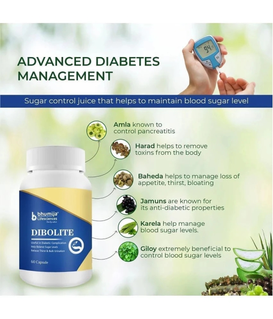 BHUMIJA LIFESCIENCES Diabolite (Diabetes Care Capsules) Capsule 460 mg Pack Of 1