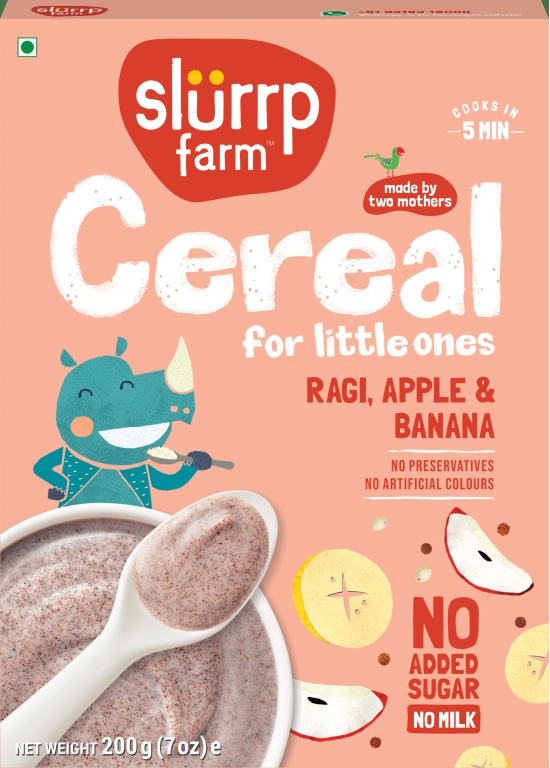 Ragi, Apple & Banana Cereal