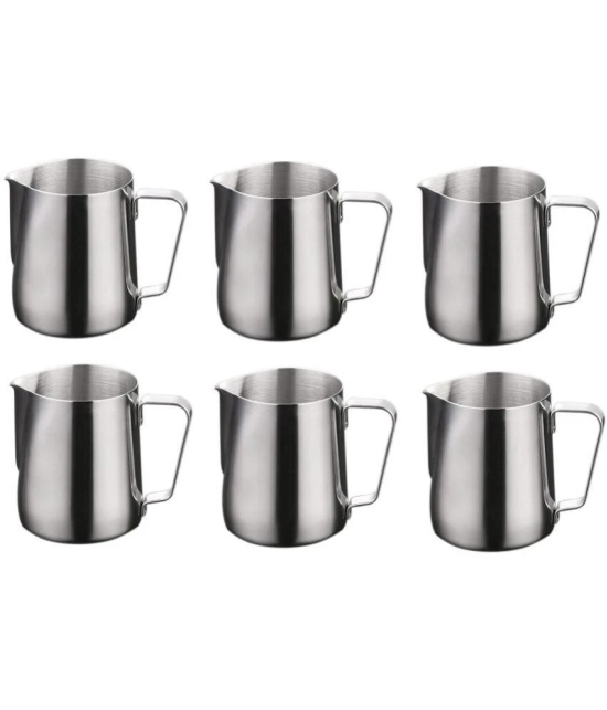 Dynore Milk Jug 600 ml Stainless Steel Jugs 600 mL - Silver