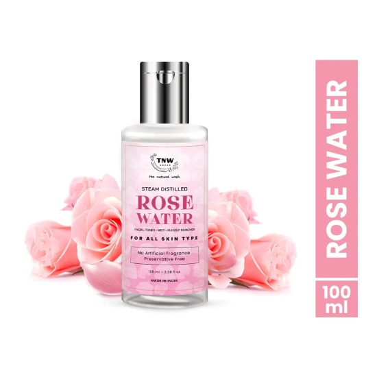 Steam Distilled Pure Rose Water - (Free from Artificial Fragrance & Alcohol) 100ml