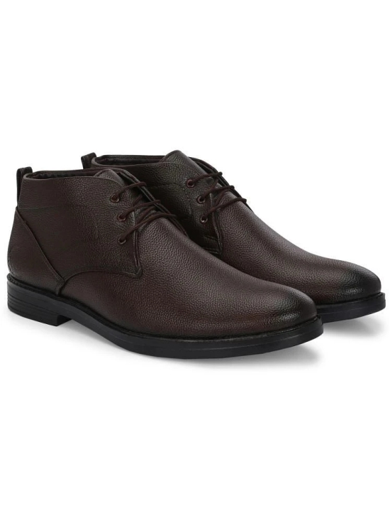 Leeport Brown Mens Casual Boots - None