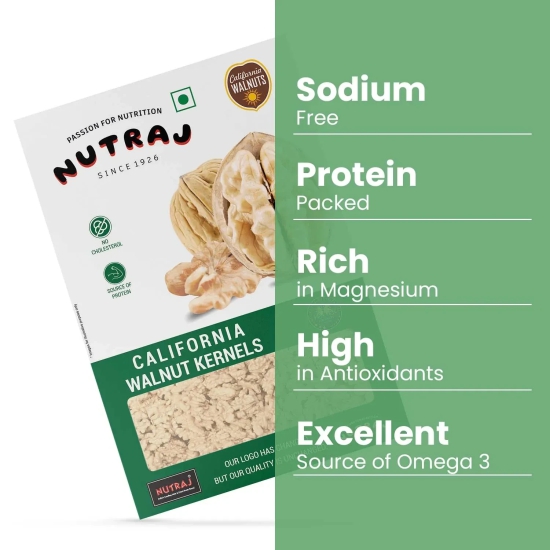 Nutraj California Walnut Kernels 250gm 250g