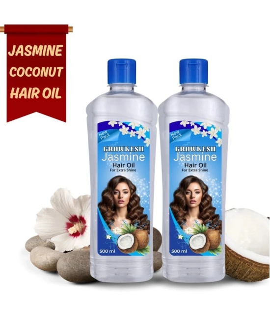 Growkesh Hair Growth Coconut Oil 500 ml ( Pack of 2 )