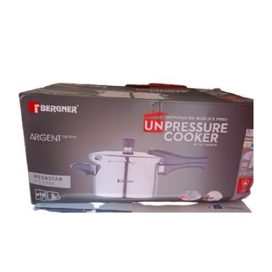 Bergner Pressure Cooker Silver