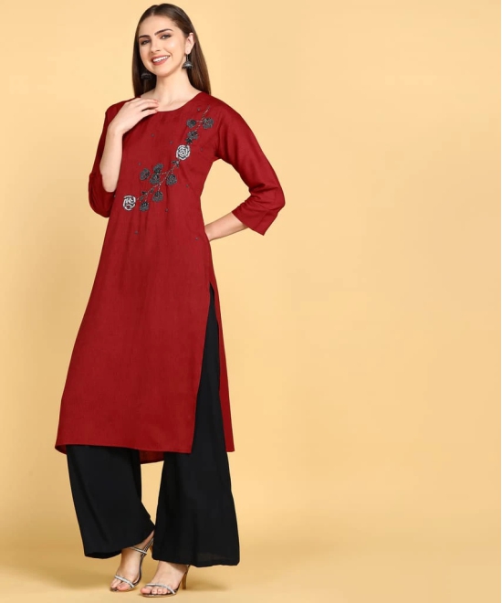 Designer Floral Hand Work Embroidery Kurti