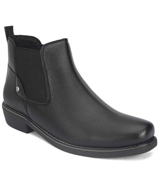 Fentacia - Black Men''s Chelsea Boots - None