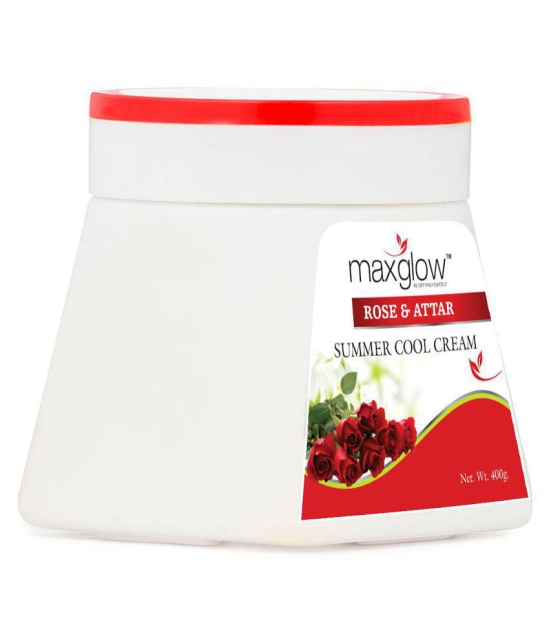 MaxGlow ROSE & ATTAR SUMMER COOL CREAM - 400 GM Day Cream 400 gm