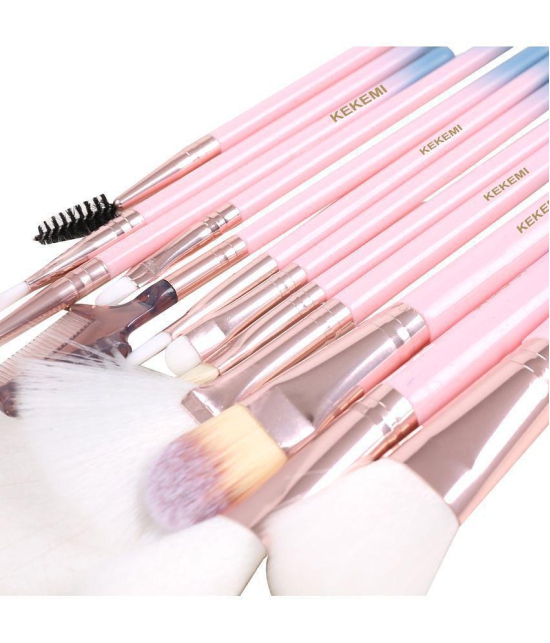 KEKEMI Pink-Blue Brush Set 12 Pcs 185 g