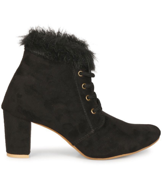 Commander - Black Women's Ankle Length Boots - None