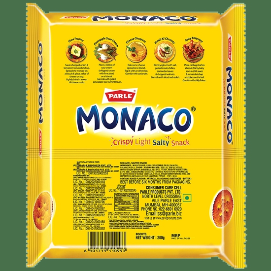 Parle Monaco Biscuits, 200 gms