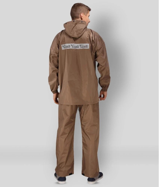 Goodluck Brown Rain Suit - 2XL