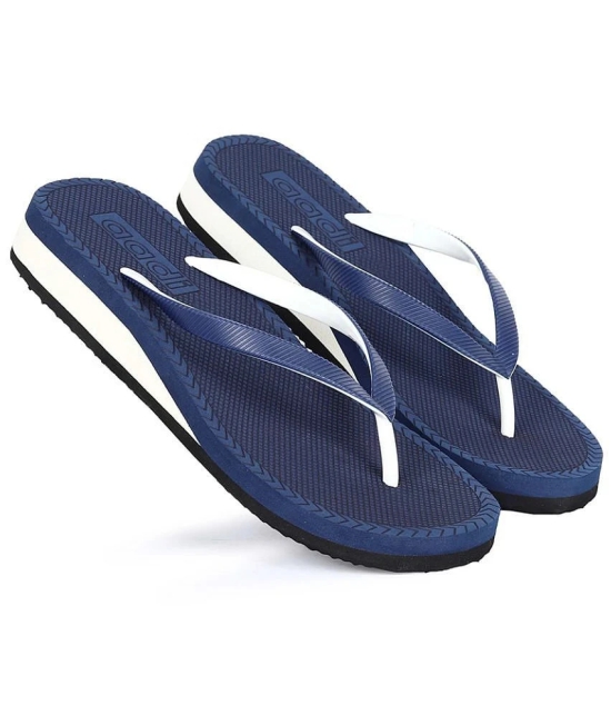 Aadi - Blue Womens Slide Flip Flop - None