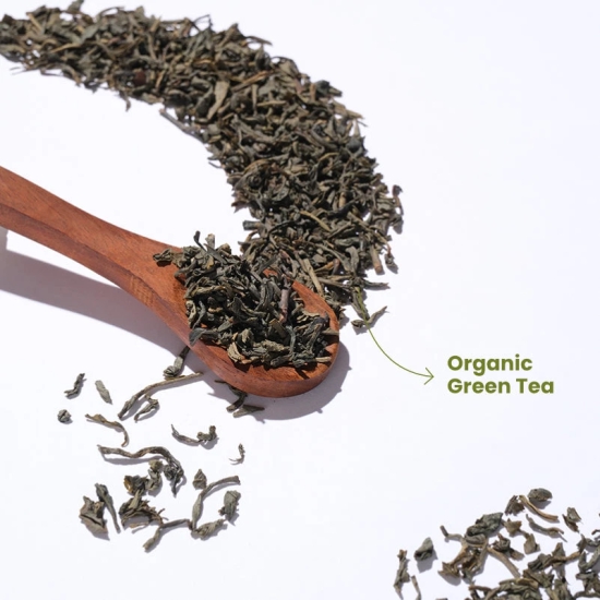 Pure Organic Green Tea-1.8 oz Loose Leaf Tea| 25 cups