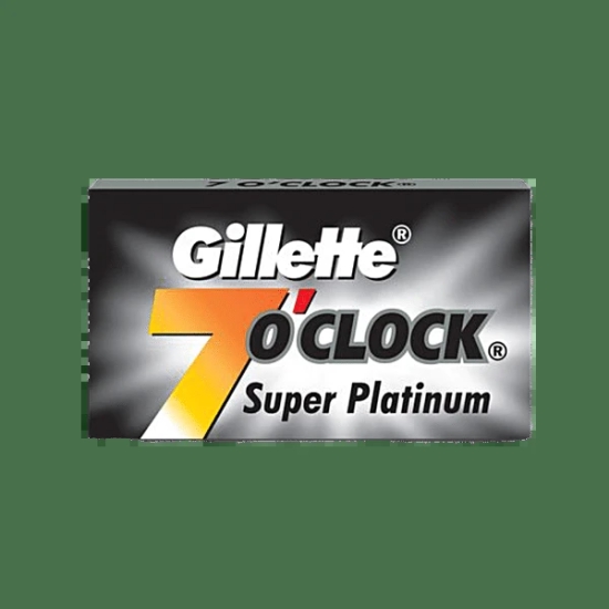 Gillette 7O Clock Blade Shaving