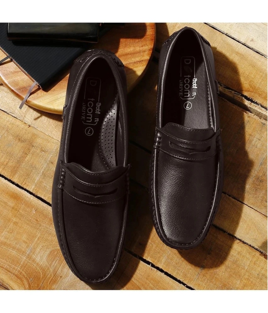 Action Brown Mens Slip on - 7