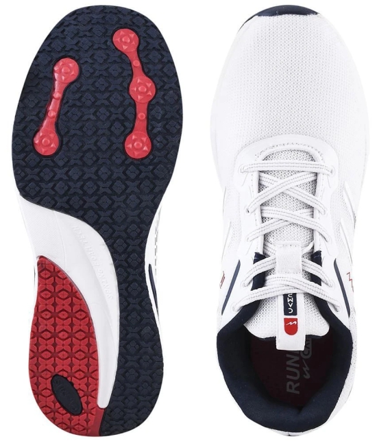 Campus - FLOW PRO White Mens Sports Running Shoes - None