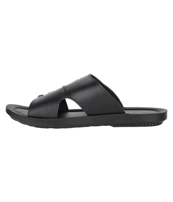 Aerowalk Black Slippers - 11