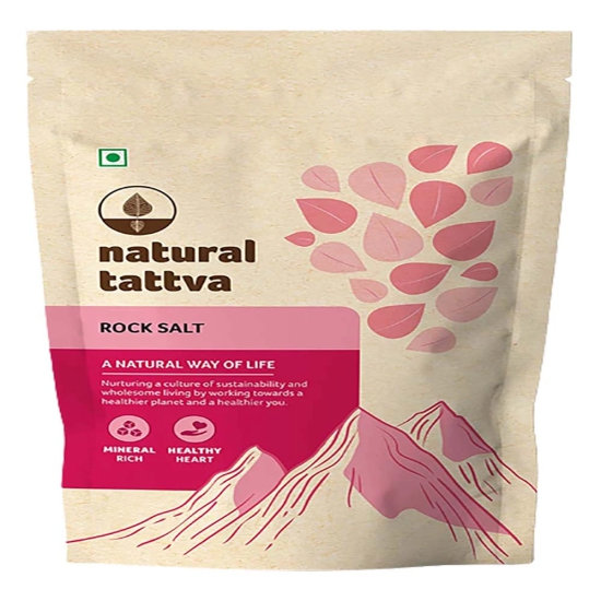 Organic Tatva Natural Tattva Rock Salt (1Kg), 1 Pc