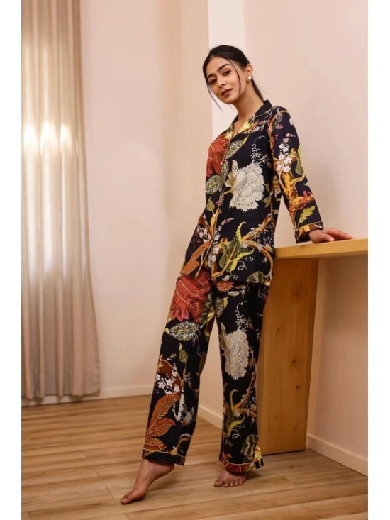 Label Flavia Multicolor Printed Pant Top Set - None