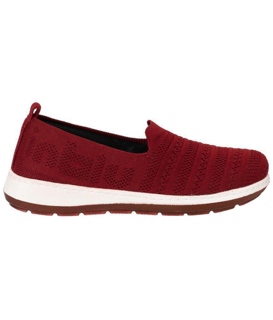 Inblu - Maroon Women's Slip On - None