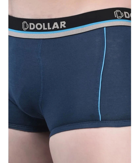 Pack of 2 Dollar Bigboss Assorted Solid Cotton Blend Men Trunk - None