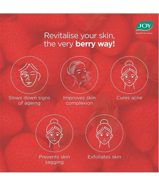 Joy Skin Fruits Oil Removal Fruit Infused Strawberry Face Wash 200ml, (Pack of 2 X100ml)